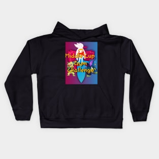 Middle Cup Gym Challenge Kids Hoodie